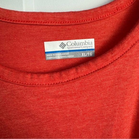 Columbia Omni-Shade Racerback Tank Top - Coral - Size XL - Picture 2 of 8